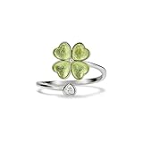 Material: hecho de circonita cúbica AAAAA y plata de ley 925 maciza chapada en oro, el anillo giratorio para ansiedad es hipoalergénico, resistente al deslustre, libre de níquel y plomo, lo que garantiza un uso duradero y duradero