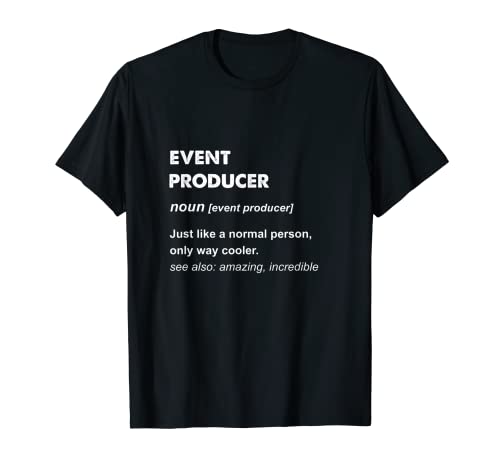 Productor de eventos Camiseta