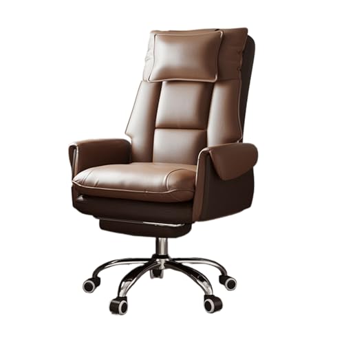 Ergonomiczne krzesło biurowe z regulowanym podnoszonym siedzeniem i niezależnym zagłówkiem – idealne do gier, domowego biura i salonu