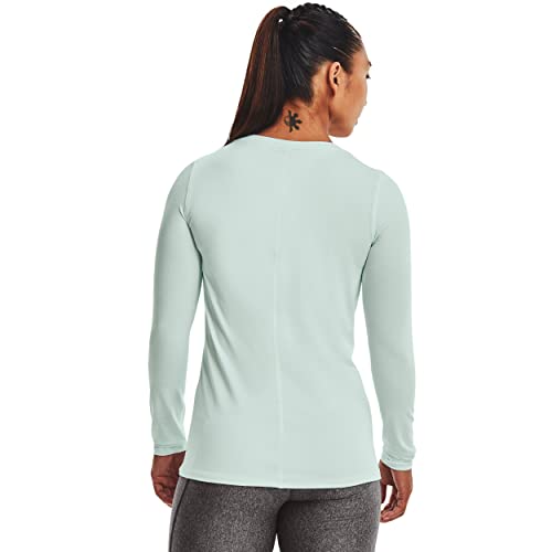 Image of Under Armour Women's Polyester Solid HG Armour Long Sleeve | 1328966-001