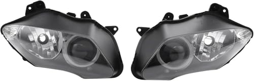 Phares pour moto YZF-R1 2007-2008 transparents pour remplacer un optique terni