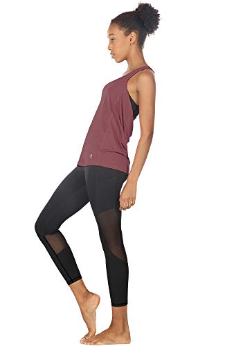 Image of icyzone Women's Open Back Workout Athletic Yoga Tank Tops with Built in Bra