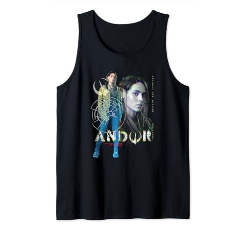 Idée cadeau Star Wars Andor Rebel Glitch débardeur graphique original pour passionné