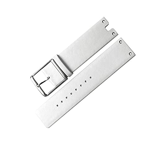 ZERAPH Bracelets de Montre compatibles avec CK K94231 Cuir véritable Souple Durable Compatible avec Les Bracelets de Montre Calvin Klein Strap 22MM Blanc Noir Marron Rouge Hommes