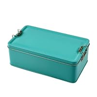 Amazon.co.jp: [Clove Cube]ブリキ缶 収納 蓋付き 小物入れ 缶ケース