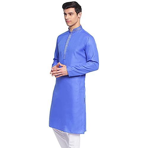 Image of Sanwara Men's Cotton Regular Kurta