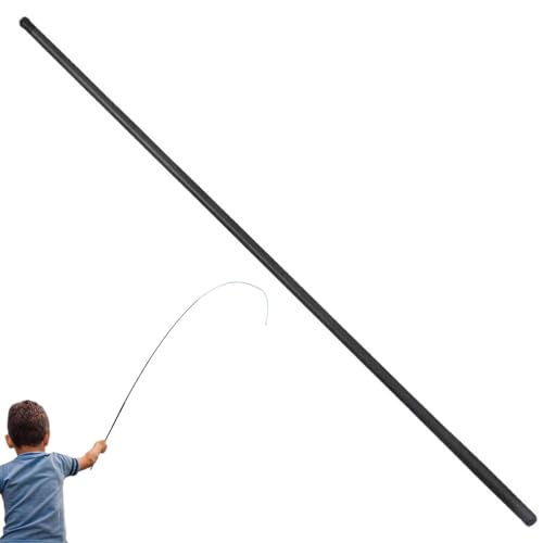 Canna da pesca in carbonio, canna da pesca telescopica in carbonio - Mulinello per canna da pesca in carbonio sensibile - manuale retrattile portatile, attrezzatura da pesca multifunzionale per gli ap