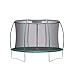 Ultrasport Deluxe Trampolin Outdoor Kinder Belastbar bis 100 KG I Komplettset mit Sicherheitsnetz, Randabdeckung & Montagesatz I Bodentrampolin Gartentrampolin, Trampolin 244 cm