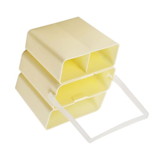 EPIGEIST Detachable Plastic Brush Bucket Multi Function Paint Brush Washer for Artists Lightweight and Portable Tool for Watercolor and Oil Painting Keep Brushes