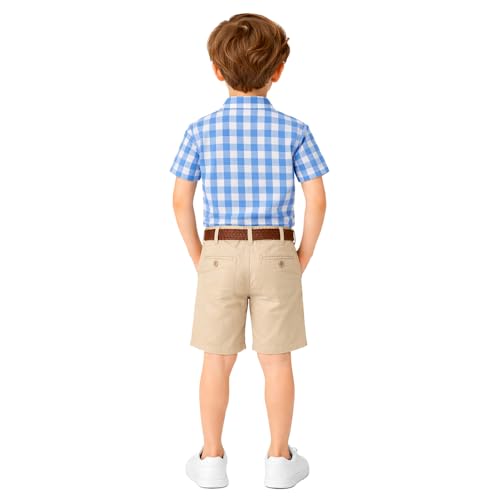 Image of Boys Half Sleeves Cotton Shirts