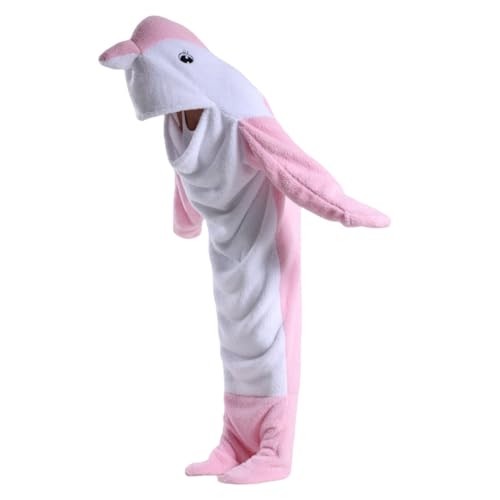 Pijama con capucha y manta,Sudadera con capucha y manta de | Sudadera con de de animales - Manta con para adultos, sudadera con con de dibujos animados, con c