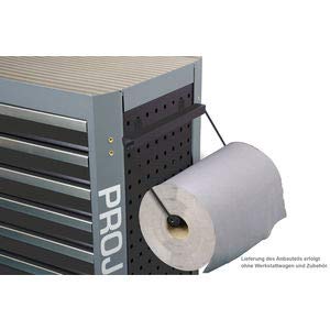 PROJAHN Accessories Workshop Trolley Galaxy Paper Roll Holder up to Roll Width 390 mm Black