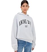 Amazon.com: ANINE BING Women's Harvey Sweatshirt, Grey Melange