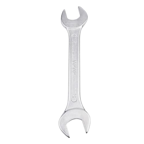 Image of Tata Agrico Ring Spanner (24 x 27) mm Matte Finish Chrome Vanadium Steel Shallow Offset Ring Spanner Set Anti-Slip & Anti-Corrosion