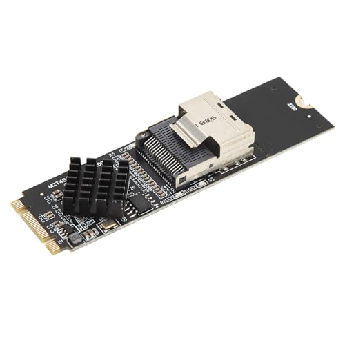 ciciglow M.2 to SATA3.0 Adapter Card, M.2 NVME to SFF 8087 SATA3.0 Expansion Card ASM1064 6Gbps 4 Port Expansion Controller Card for 10 11 for Linux, CICIGLOWBCUNQF6XO7