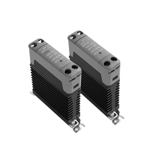 Relais statique GSR8 CC à CA 25A monophasé de 22,5 mm avec dissipateur