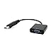 Gembird a-dpm-vgaf-02 DisplayPort VGA Black Cable Adapter Adaptor for Cable (DisplayPort, VGA, Black)