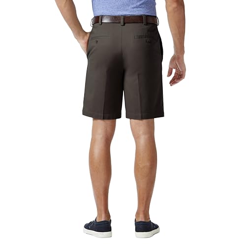 Image of Haggar Men's Classic Fit Flat Front Short