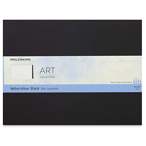 Moleskine Art Watercolor Block, Hard Cover, XL (7.5