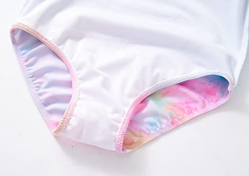 Image of Girls Swimsuits One-Piece Bathing Suits Multicolor Kids Sport Summer Beach Swimwear for 2-10 Years Old