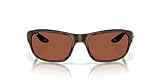 Costa Del Mar Clipperton Sunglasses, Tortoise/Copper Polarized 580P, 58 mm