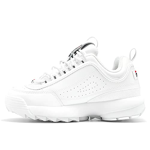 Image of Fila Men's Disruptor 2 Lightweight Comfortable Everyday Casual Stylish Low-Top Trainer Shoes