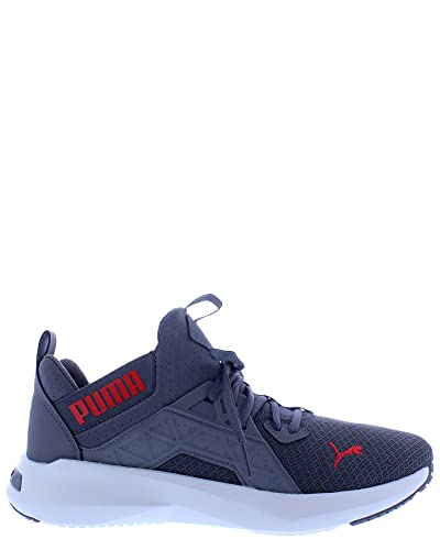 PUMA Men's Softride Enzo Next Sneaker,Grey Red,7.5