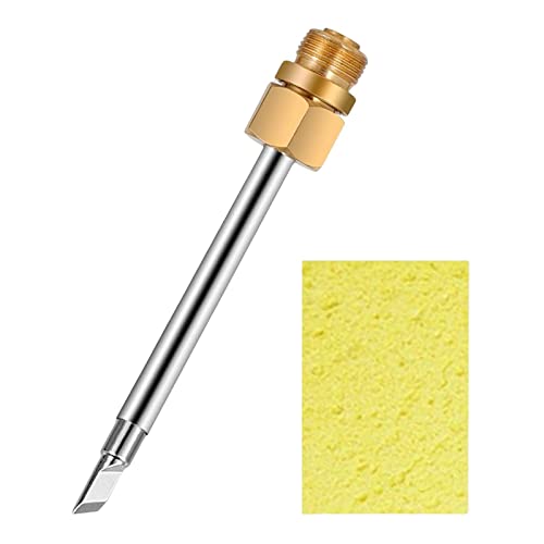 Sharplace Puntas de Soldador de 8 W con Calentamiento Digital, Puntas de Repuesto para Soldador de Punta Fina, estilo F