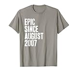 Photo Gallery awesome since august 2007 17th birthday retro maglietta Photo Gallery awesome since august 2007 17th birthday retro maglietta