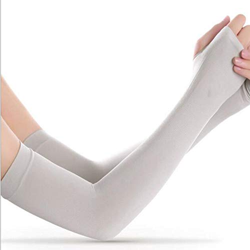 UKD Mangas de braço esportivas proteção UV capa de braço de ciclismo mangas de seda gelo para ciclis