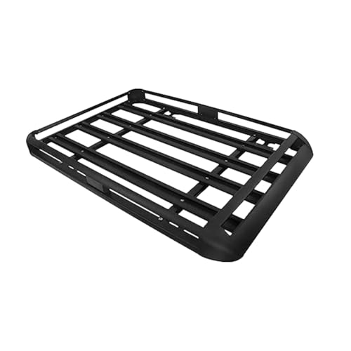 Barres toit voiture avec panier 150lb en aluminium mis à jour pour surélever vos bagages