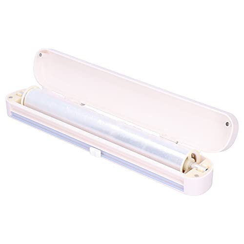 Alvinlite Taglierina per Pellicola Protettiva a Ventosa con Dispenser di Involucro di plastica per Uso Domestico in Cucina e Ristorante