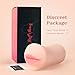 Tracy's Dog Male Masturbators, Deep Throat Blow Job Signature Stroker, Sex Toys for Men, Realistic RUSHSKIN Close-Ended Pocket Pal Oral Adult Toy for Man Masturbation