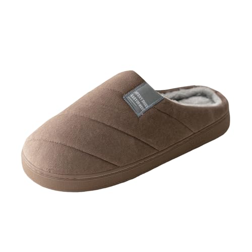 Slippers For Women Memory Foam,Womens Winter Slipper with Anti-Slip Rubber Sole Indoor Outdoor Cozy Cotton Casual Home Shoes Warm House Slippers for Woman3