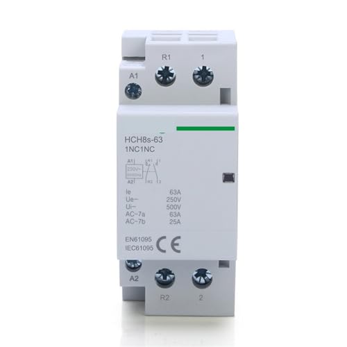 Contactor automatico silencioso HCH8s 2P 63A con bobina 110V AC110V