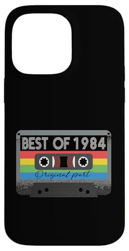 Best Of 1984 Vintage Cassette ���g���ȃo�[�X�f�[ �X�}�z�P�[�X iPhone 14 Pro Max �p