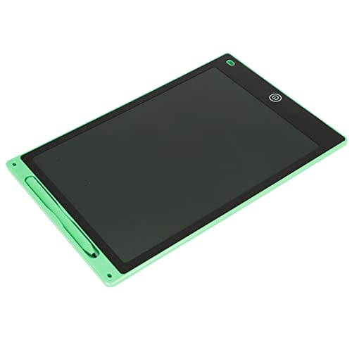 Zerodis 液晶ライティングタブレット 12インチ 消去ボタン付き 感圧式書き込み10万回対応 メモ帳 学習絵画 悲しみ用プレゼント 家族の学習時間プレゼント交換 オフィスメモ (緑)
