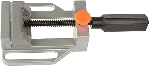 Image of AASONS Adjustable Drill Press Vice Clamp With Quick Release Mini Vice Drill Clamping Tool Size 60mm X 70mm | Aluminium, Vice Grips & Locking Tool DIY Carving Tools Mini Clamp Table Bench Drill Vice