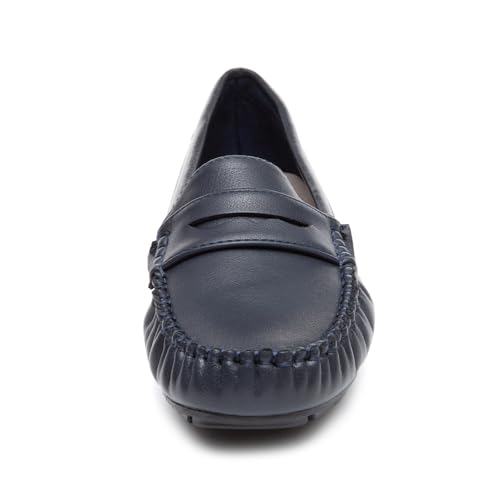 Image of Bernal Women's Non-Slip Penny Loafers - All-Day Comfort Flat Driving Shoes for Work Office & Casual Walking