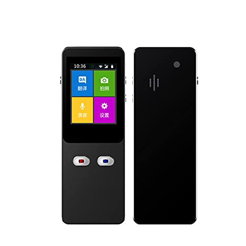 Traducteur vocal intelligent T9+ portable blanc pour traduction instantanée et voyage