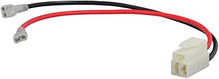 AlveyTech 3-Pin, 2-Wire 600V 14AWG Battery Wiring Harness with Side-by-Side Connector - Fits The Razor E100, E125, E150, E175, E200, E300, E325, eSpark and Trike E2 Electric Scooter Replacement Wires