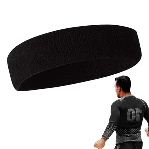 Tiaras para homens | Tiaras para corrida,Faixa de suor atlética para absorção de umidade para tênis,