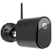ABUS WLAN Außen-Kamera PPIC44520 - Überwachungskamera mit App, Bewegungserkennung, Objektunterscheidung, Push-Benachrichtigung, Nachtsicht, 8-GB-Speicherkarte, 1080p/Full HD, Masking, Schwarz