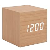 Compact et léger: cette horloge de voyage numérique portable est alimentée par batterie et conçue pour être légère et compacte. Son affichage adapté aux yeux le rend facile à transporter, ce qui rend cette horloge idéale pour les voyages ou les petits espaces. Profitez de la commodité du chronomètre où que vous alliez sans compromettre le style