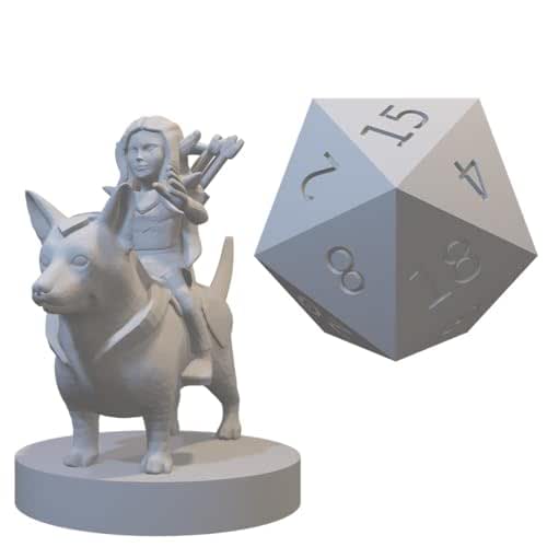 Amazon.com: Fighter and Warrior Miniatures for DND Pathfinder RPG ...