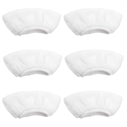 Paño de Microfibra para Vaporeta, Set de 6 almohadillas de repuesto, para Limpiador a Vapor Accesorios, Compatibles con Kärcher EasyFix SC1 SC2 SC3 SC4 SC5
