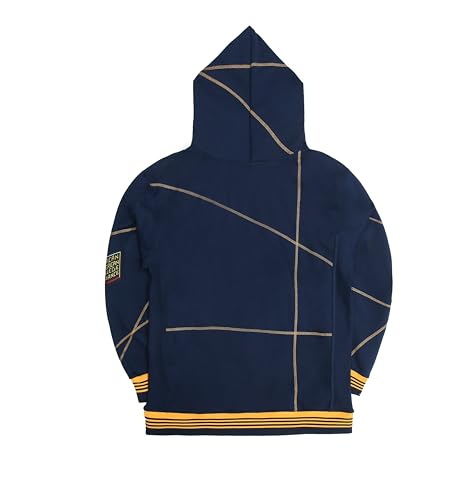 Johnson C. Smith University Sweatwear Men's Heavyweight Hoodie - Premium Fleece, Conehead Hood, AACA Embroidery2