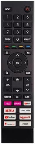 Sostituisci telecomando compatibile con Hisense VIDAA LCD LED 4K UHD Smart TV