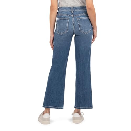 KUT from the Kloth Women's Charlotte High Rise Wide Leg with Regular Hem3