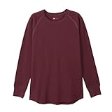 [ヘインズ] 下着 長袖 クルーネック タグレス仕様 アンダーシャツ レディースアンダーウェア HW4-C501-255-F